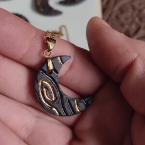 Collier LUNA écorce